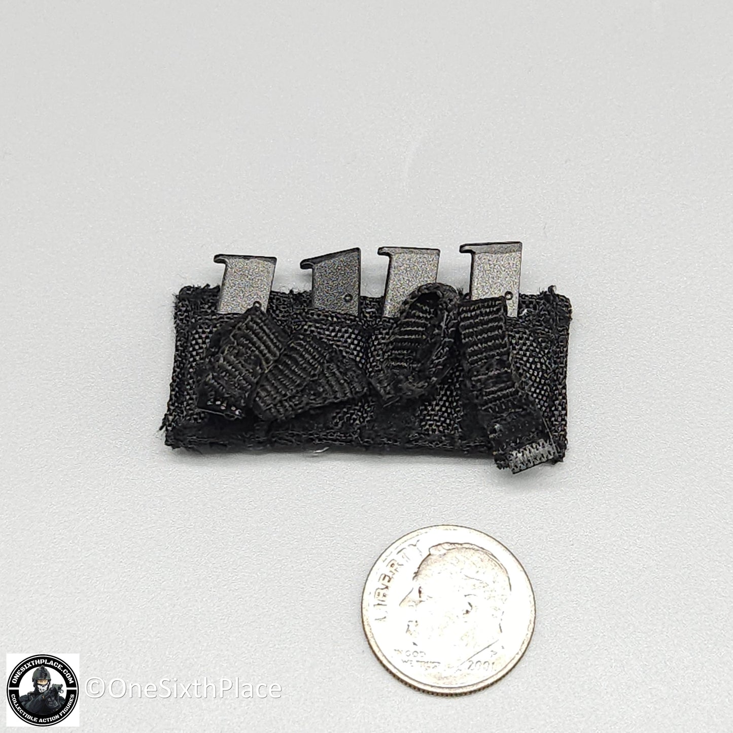 1:6 scale Toy Soldier Delta Force 1911 Pistol Ammo Mag Pouch for 12" Figures