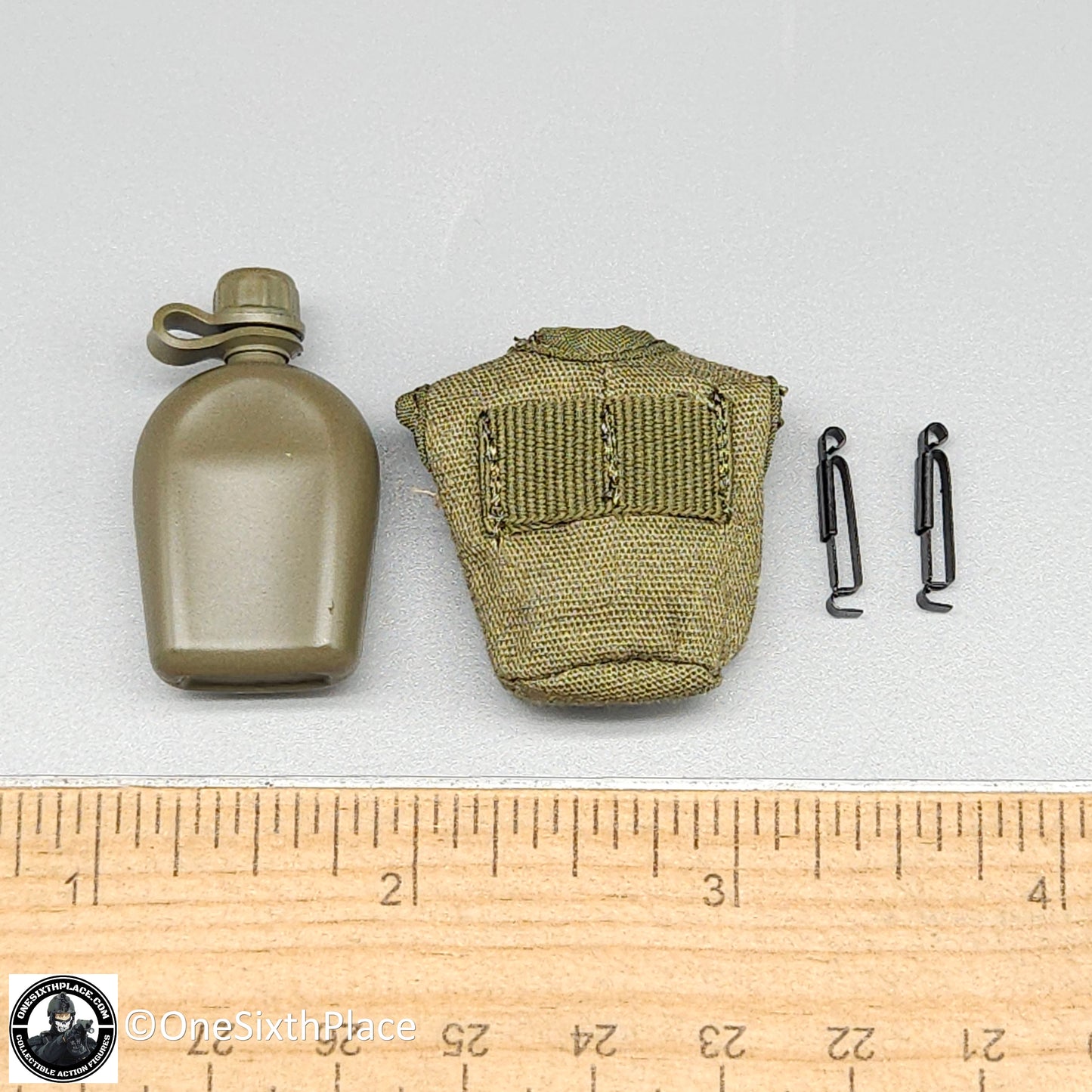1:6 scale Ujindou Vietnam MACV-SOG Team Leader Canteen w/ Cover for 12" Figures