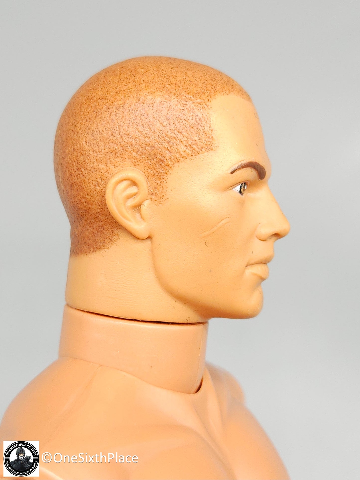 1:6 scale Hasbro GI Joe 1996 Male Body w/ Brown Buzz Cut & Brown Eyes 12" Figure