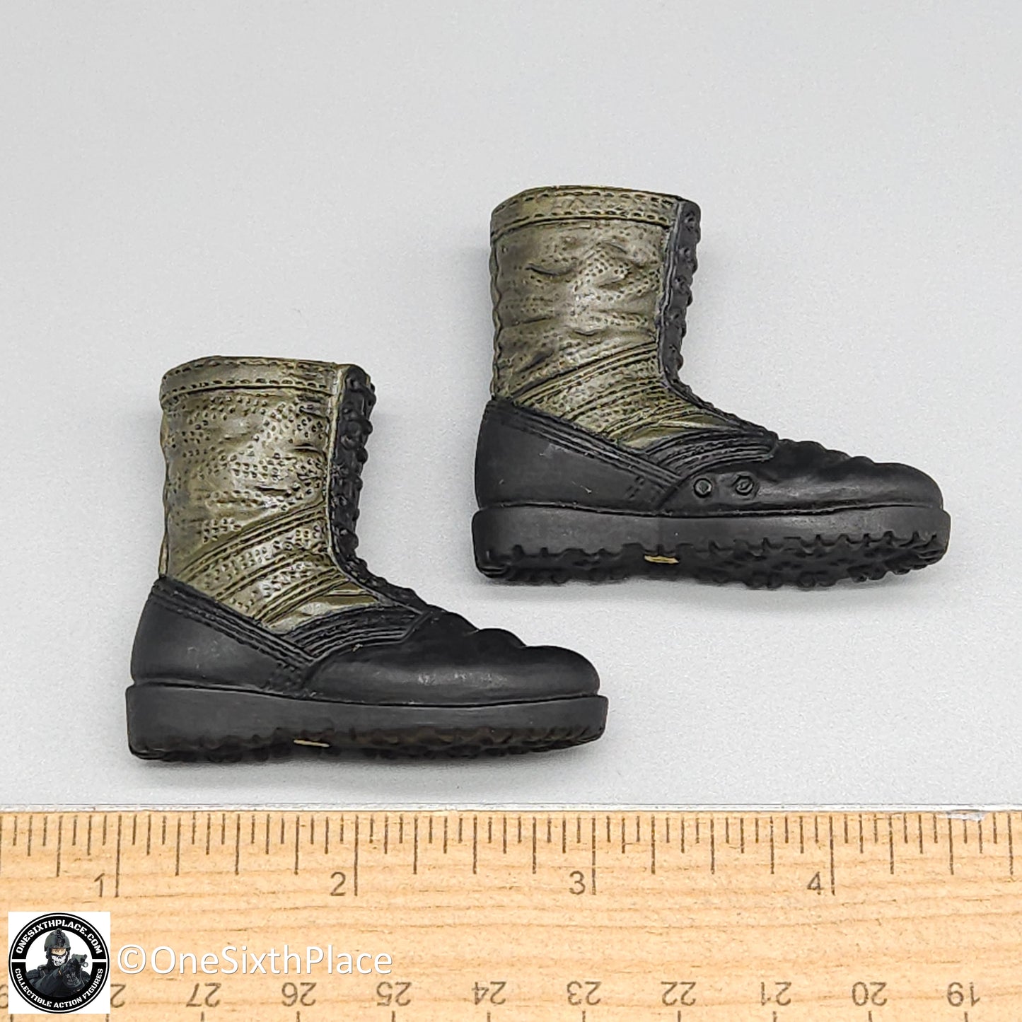 1:6 scale Ultimate Soldier Modern Jungle Boots for 12" Figures