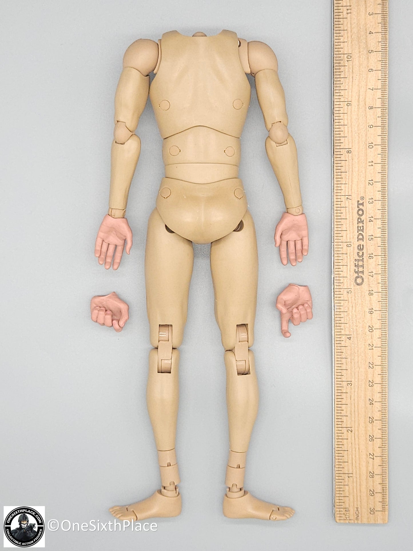 1:6 scale Ujindou Vietnam MACV-SOG Team Leader Male Body w/ Hands for 12" Figures