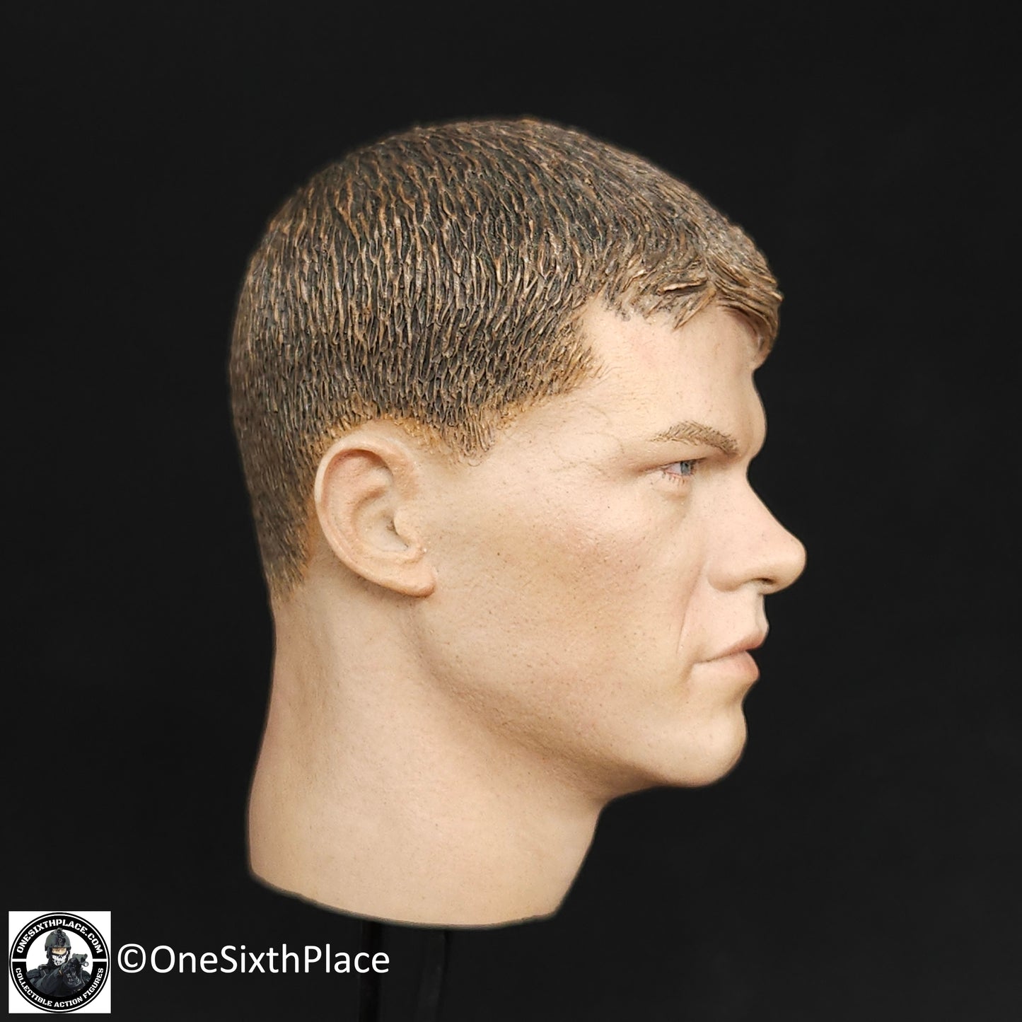 1:6 scale DiD WWII US 101 Airborne Private Ryan Male Head Sculpt for 12" Figures