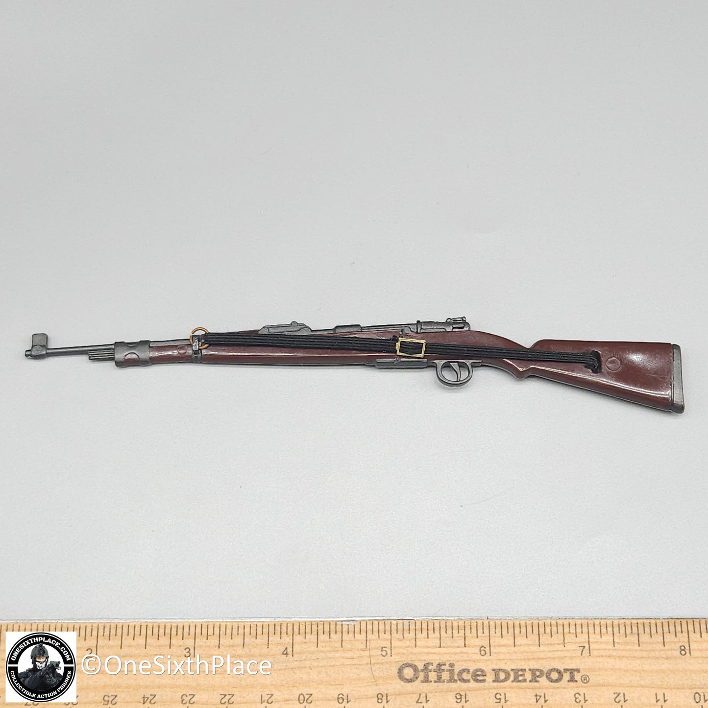 1:6 scale Cotswold Basic WWII German 98K Rifle w/ Sling for 12" Figures