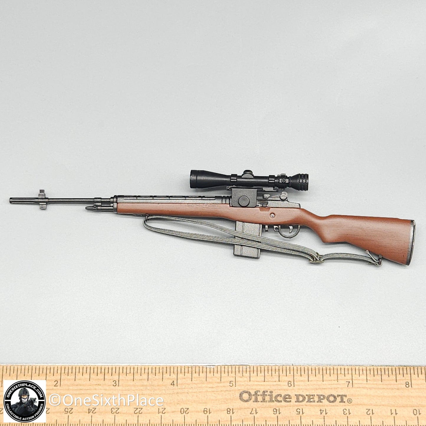 1:6 scale Dragon M14 Sniper Rifle w/ Scope for 12" Figures