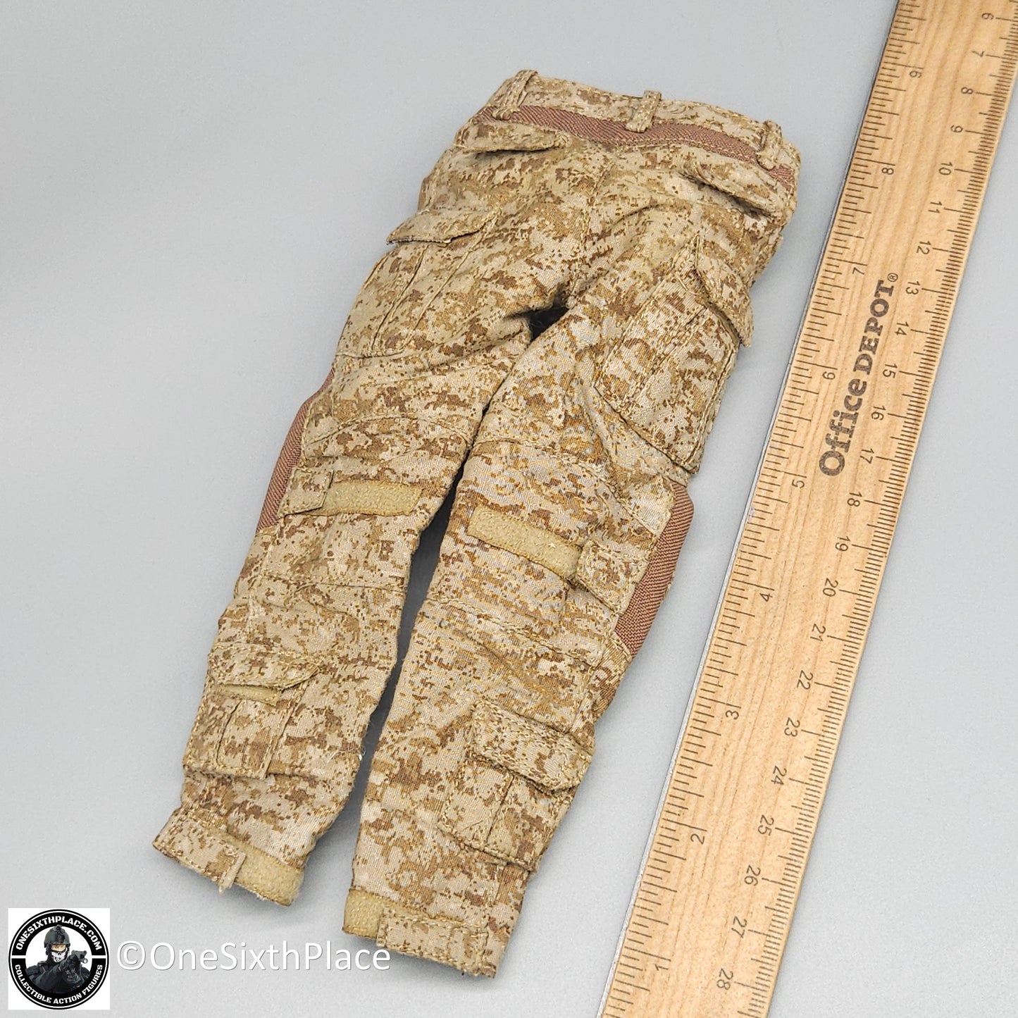 1:6 scale Easy & Simple AOR1 Camo Gen 2 Combat Pants for 12" Figures