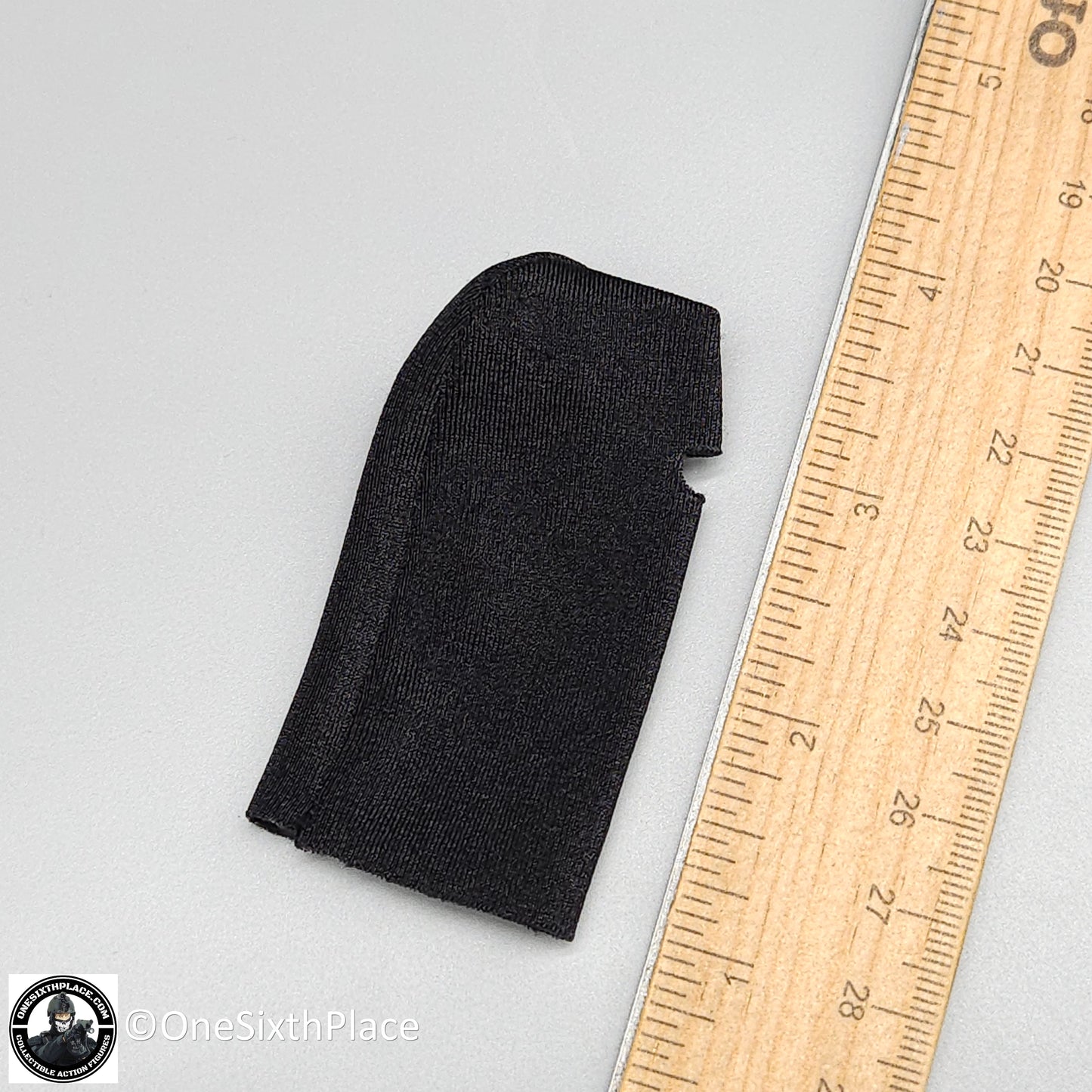 1:6 scale Dragon Black Balaclava Mask for 12" Figures