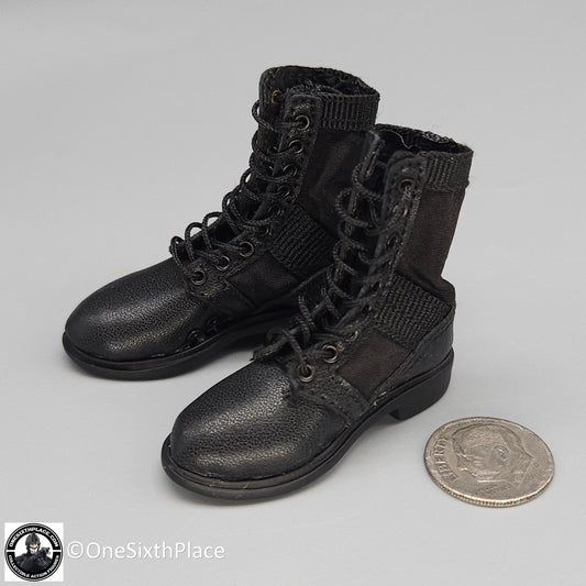 1:6 scale Shinning Toys US Navy F18 Aviator Combat Boots for 12" Figures