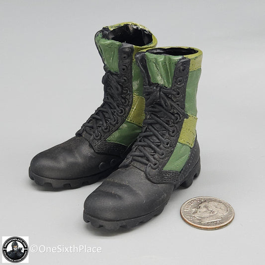 1:6 scale BBI USMC Sniper Snake Jungle Boots (Foot Type) for 12" Figures