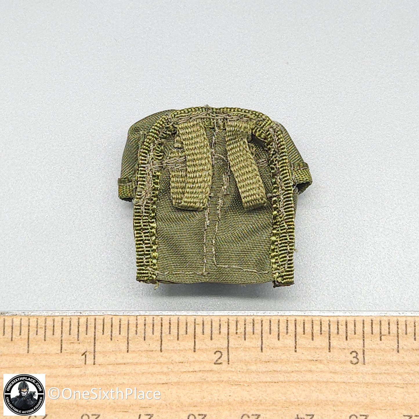 1:6 scale BBI Marcinko OD Green Ammo Pouch for 12" Figures