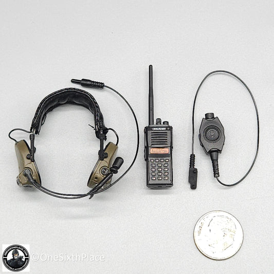 1:6 scale Easy & Simple Russian Special Operations Forces (SSO) Radio w/ Headset for 12" Figures
