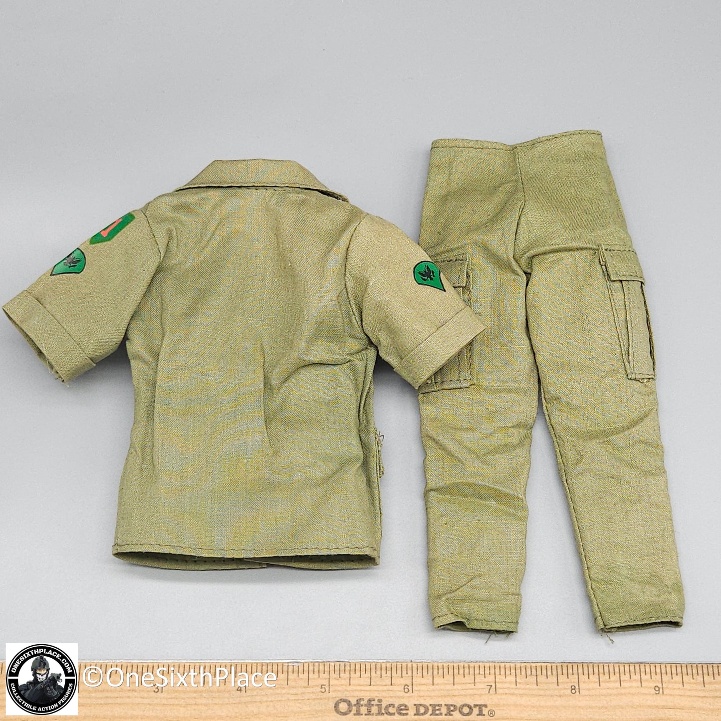 1:6 scale SOTW Vietnam US 1st Infantry Div Uniform READ NOTE for 12" Figures