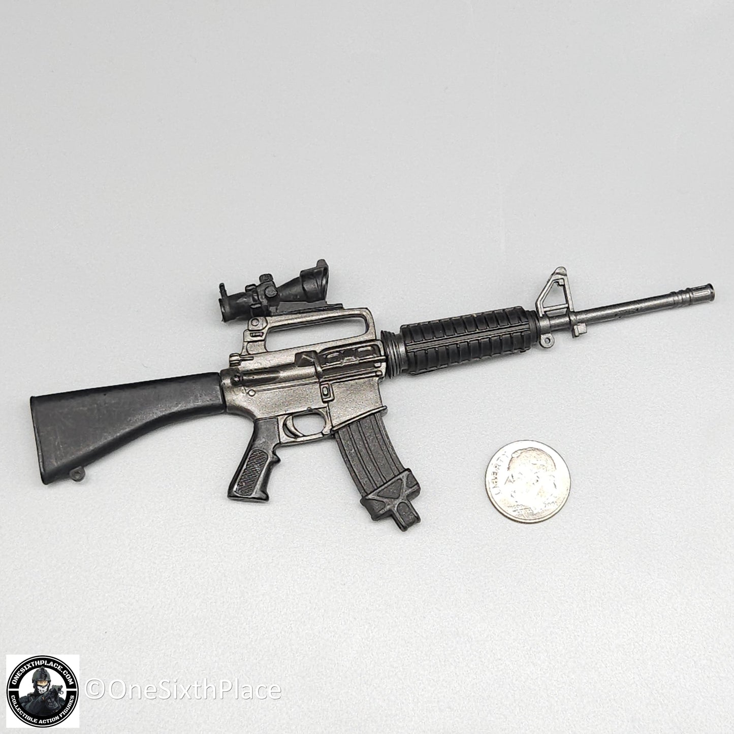 1:6 scale Ultimate Soldier M16 w/ ACOG Scope for 12" Figures