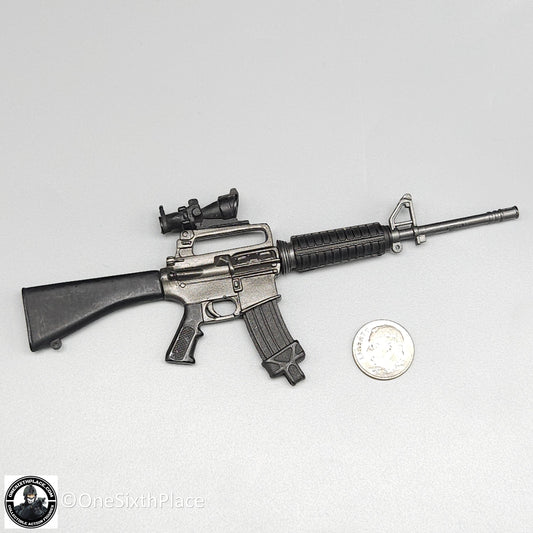 1:6 scale Ultimate Soldier M16 w/ ACOG Scope for 12" Figures