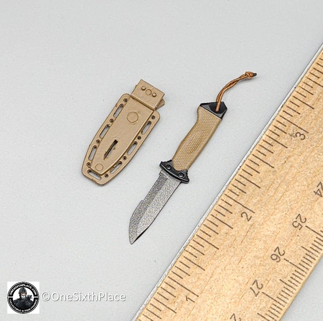 1:6 Soldier Story The Division 2 Agent Caleb Dunne Combat Knife for 12" Figures