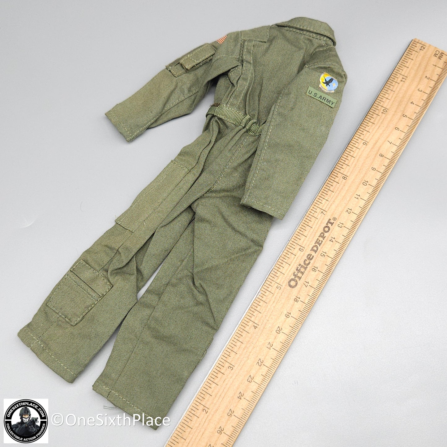 1:6 scale InToyz Helicopter Pilot Nomex Flight Suit for 12" Figures