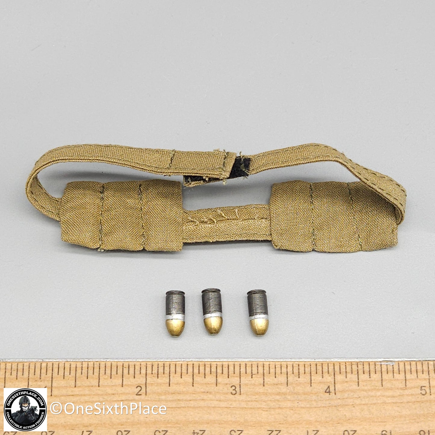 1:6 scale SOTW Vietnam 40mm Grenade Bandolier w/ Shells for 12" Figures