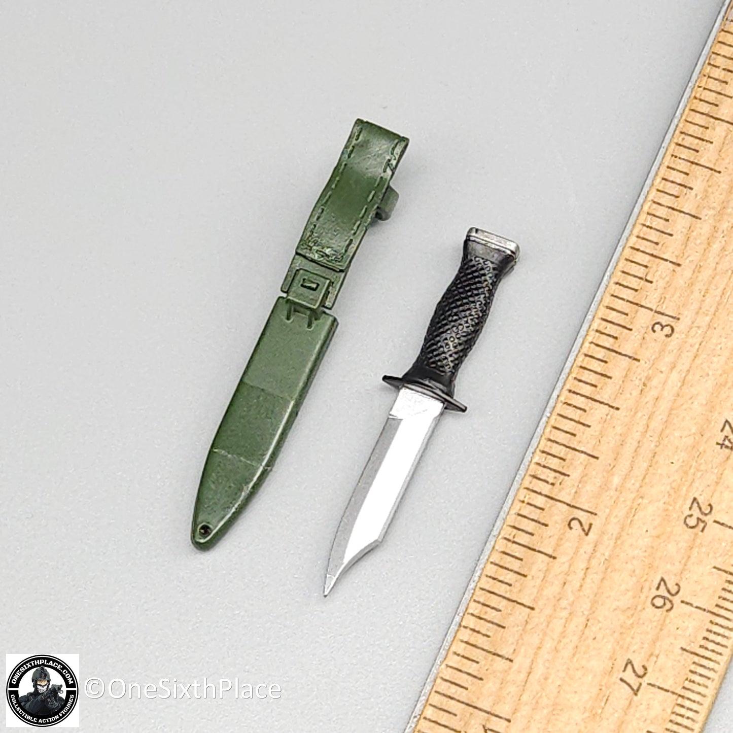 1:6 scale Dragon Navy SEAL Rick Combat Knife for 12" Figures