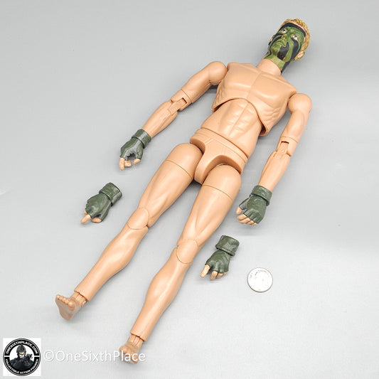 1:6 scale BBI USMC Sniper Snake Male Body w/ Camo Face for 12" Figures