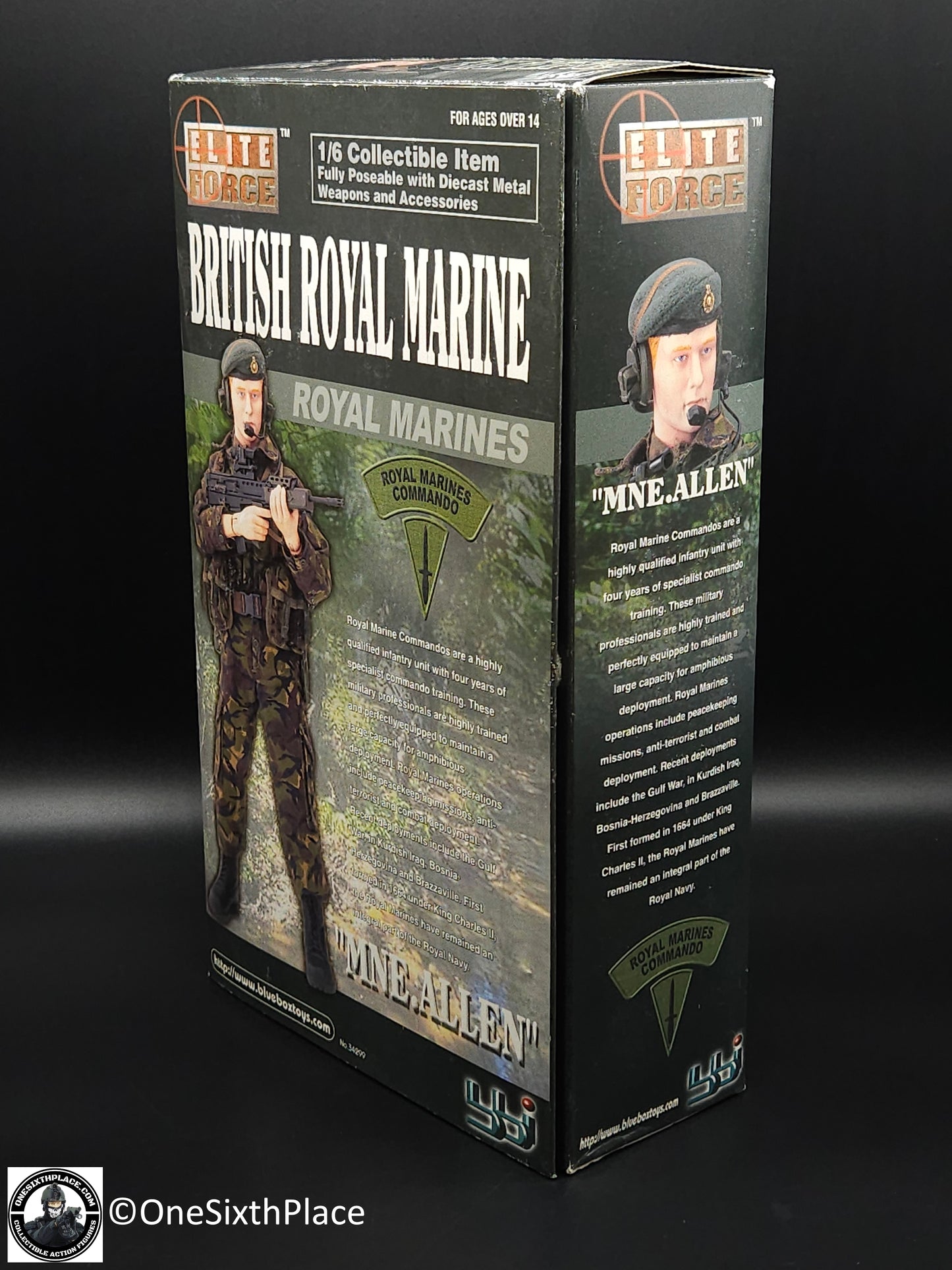 1:6 scale BBI Elite Force British Royal Marines Mne Allen 12" Action Figure