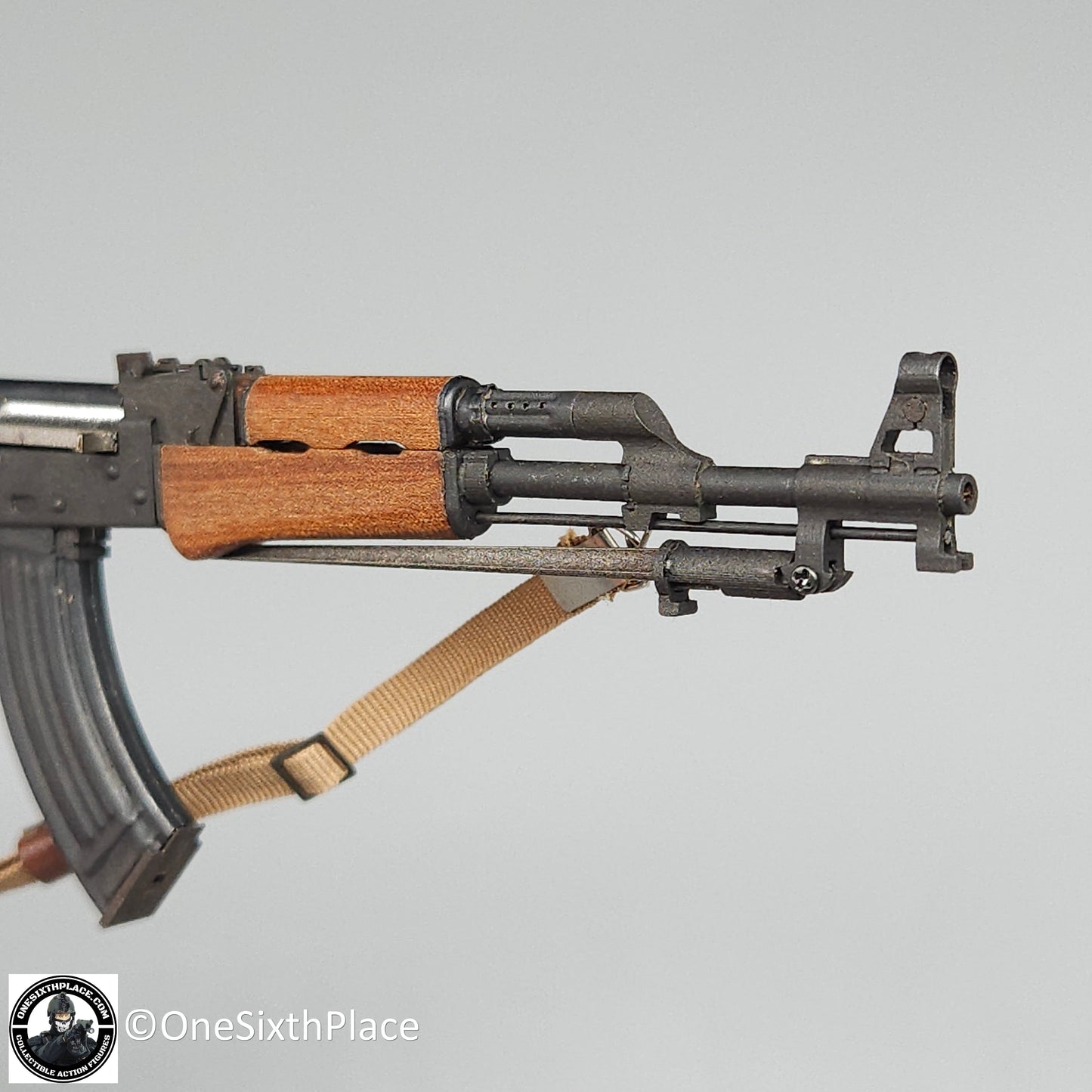 1:6 Ujindou Vietnam MACV-SOG Prairie Fire Type 56 AK 47 Wood & Metal Rifle for 12" Figures