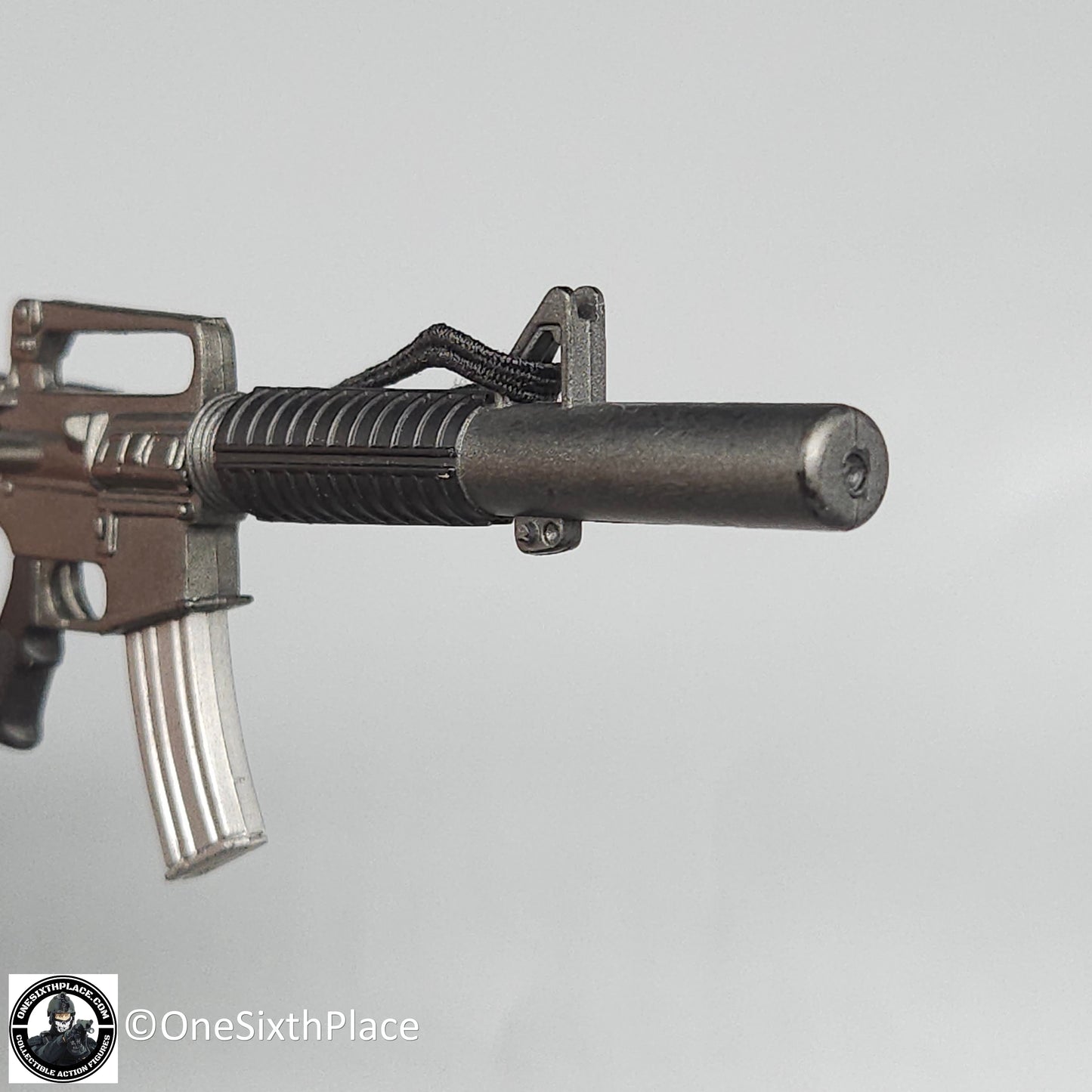 1:6 scale Ultimate Soldier Suppressed M16 Rifle Carbine for 12" Figures