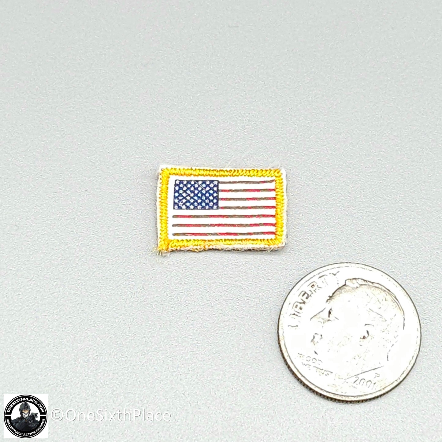 1:6 scale Toy Soldier Delta Force US Flag Patch for 12" Figures