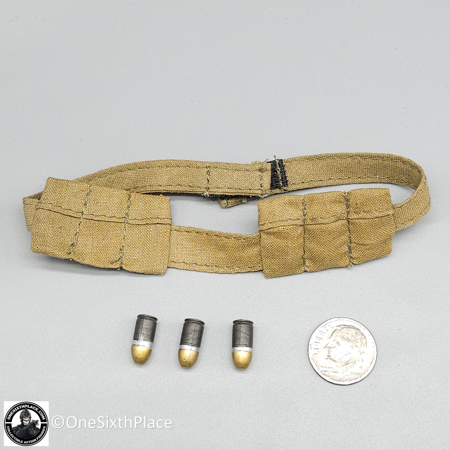 1:6 scale SOTW Vietnam 40mm Grenade Bandolier w/ Shells for 12" Figures