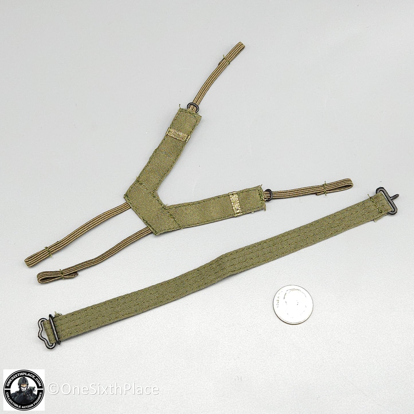 1:6 scale Ultimate Soldier Vietnam M56 Belt & Suspenders for 12" Figures