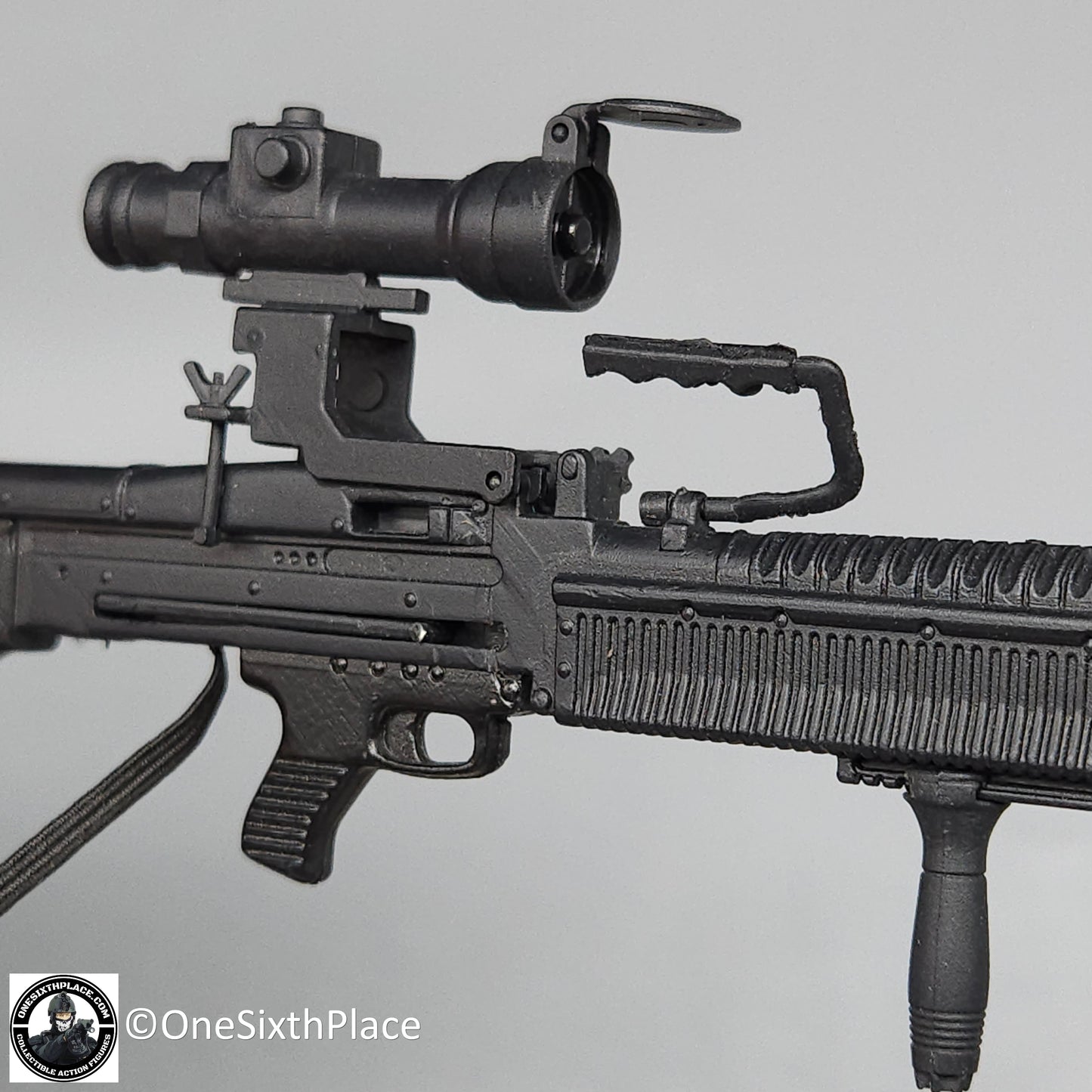 1:6 scale Ultimate Soldier M60 Machine Gun w/ Suppressor for 12" Figures