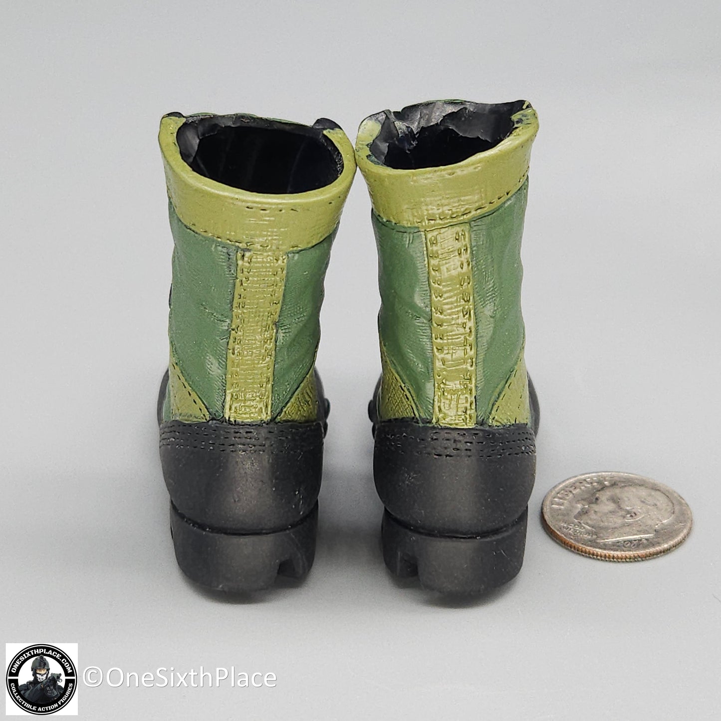 1:6 scale BBI USMC Sniper Snake Jungle Boots (Foot Type) for 12" Figures
