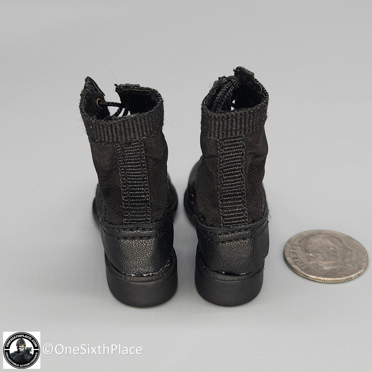 1:6 scale Shinning Toys US Navy F18 Aviator Combat Boots for 12" Figures