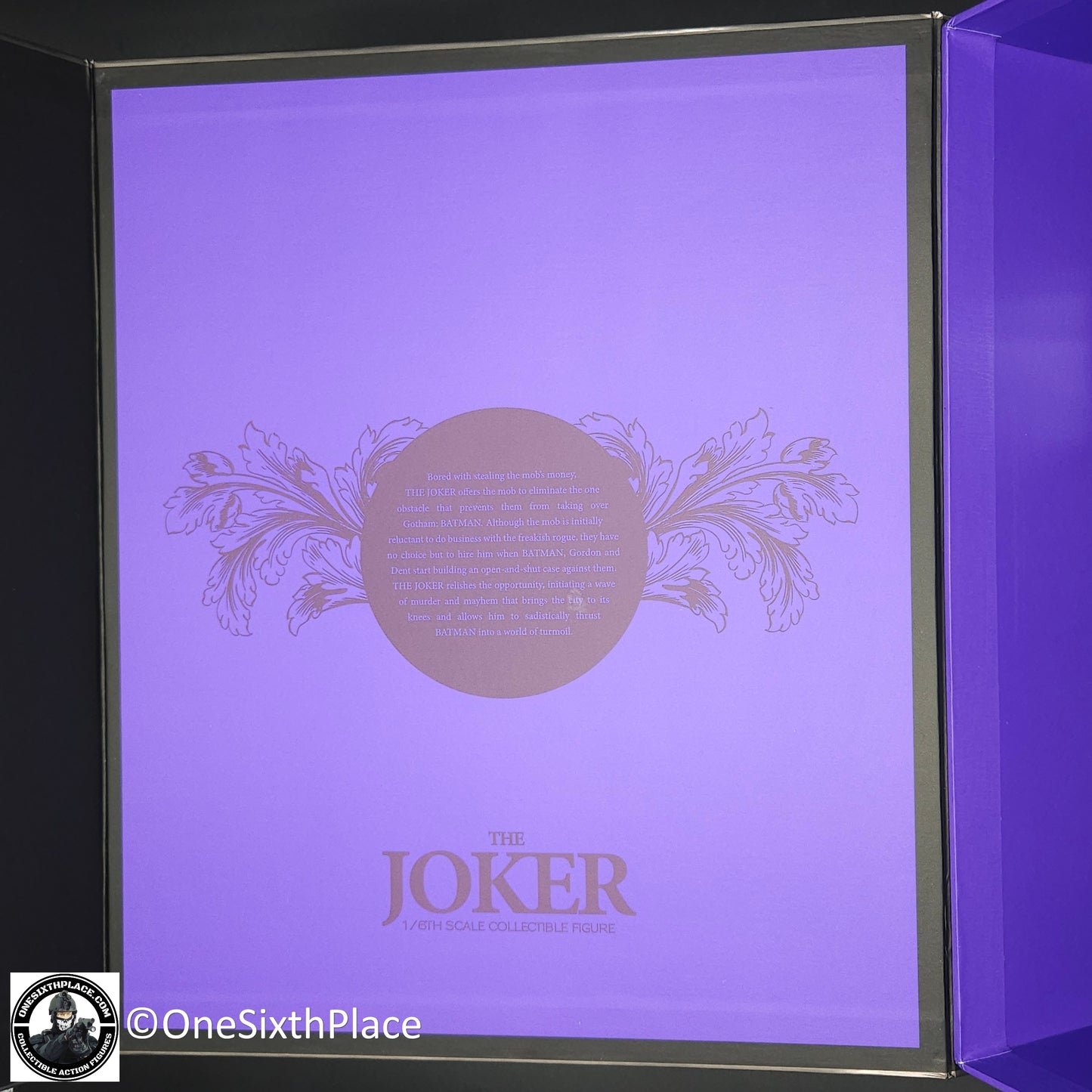 1:6 scale Hot Toys The Dark Knight Joker DX01 12" Action Figure