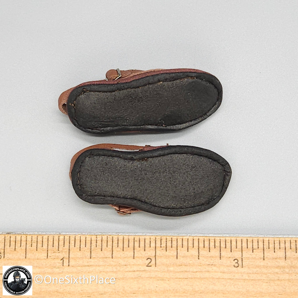 1:6 scale DiD Afghan Fighter Asad Leather Sandals for 12" Figures
