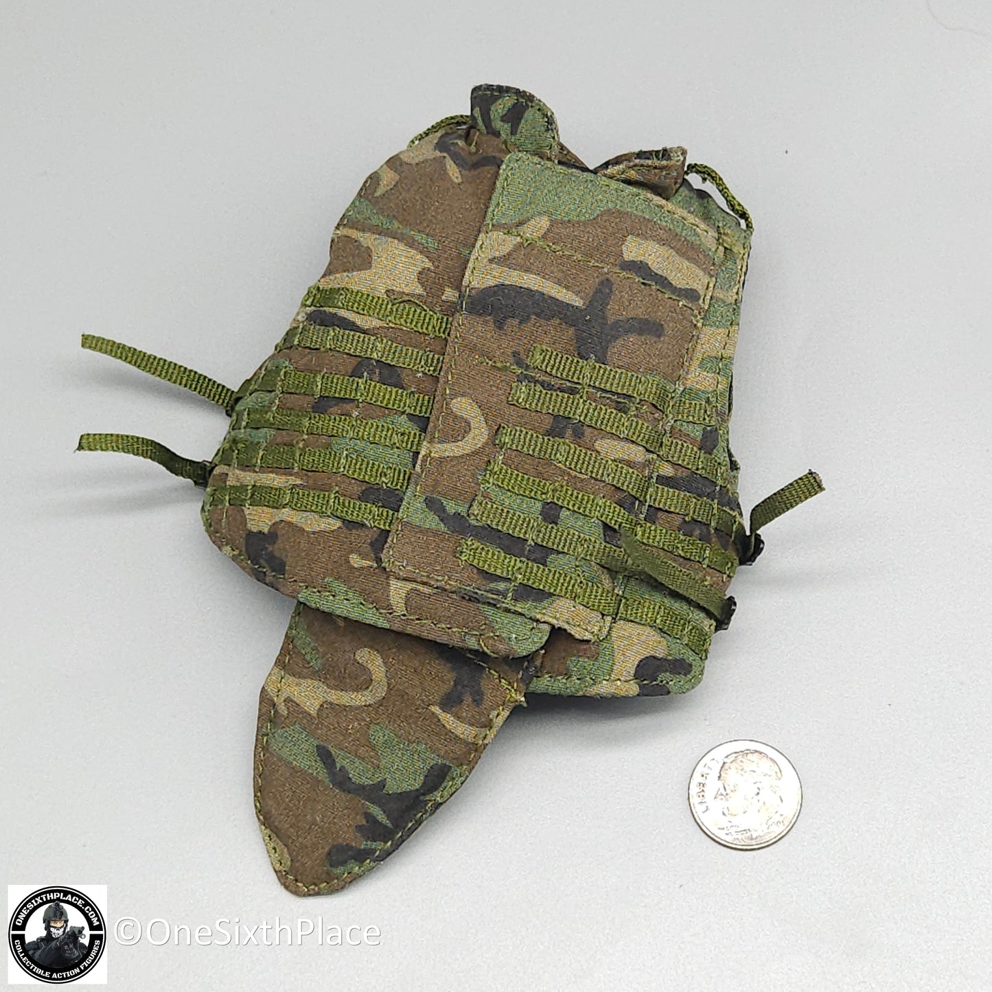 1:6 scale Dragon USMC Curtis Woodland Camo Interceptor Body Armor for 12" Figure