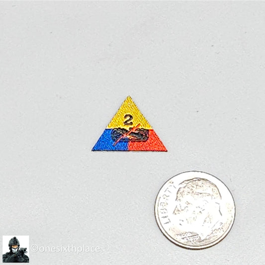 1:6 scale Ujindou WWII US 2nd Armored Division Infantryman Patch for 12" Figures