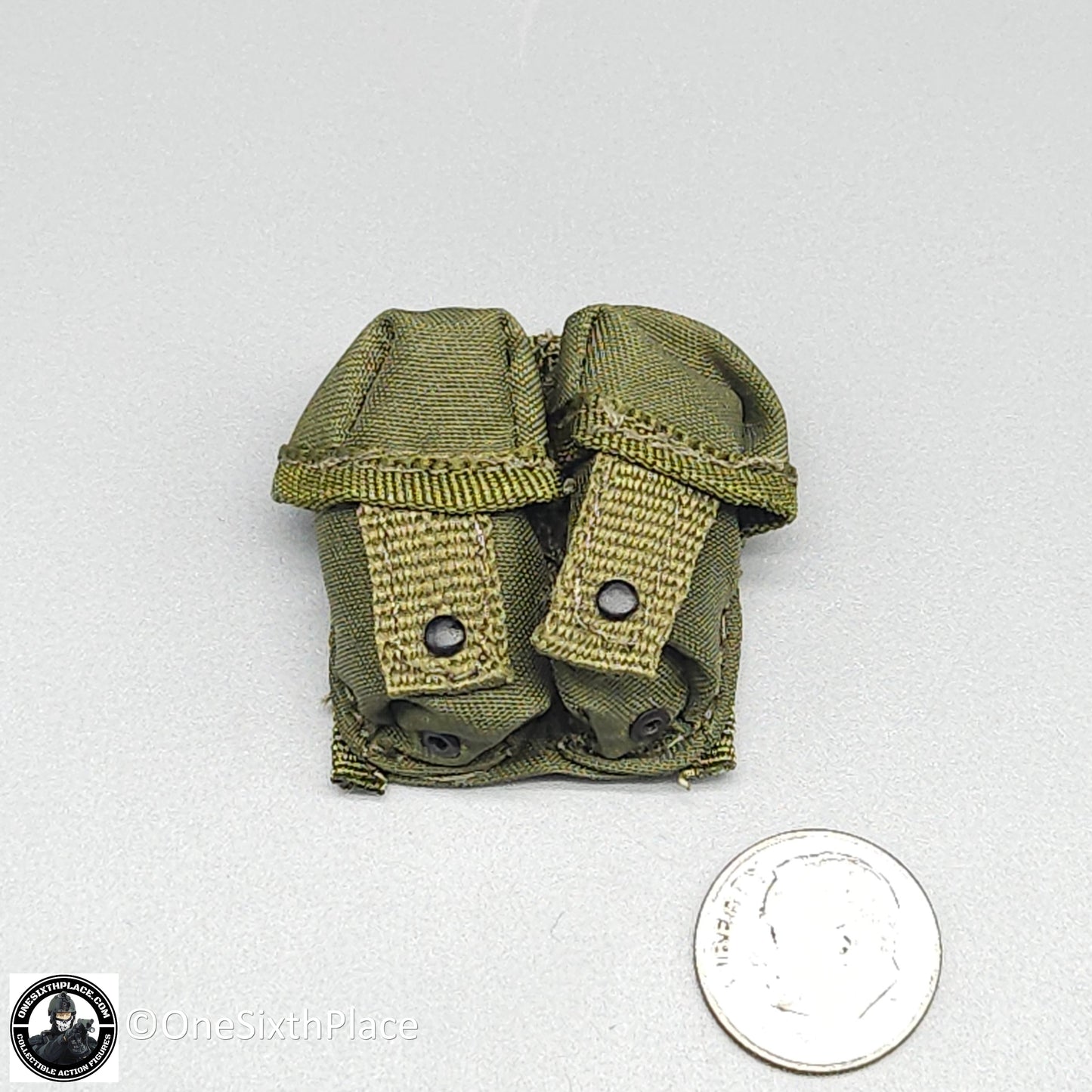1:6 scale BBI Marcinko OD Green Ammo Pouch for 12" Figures