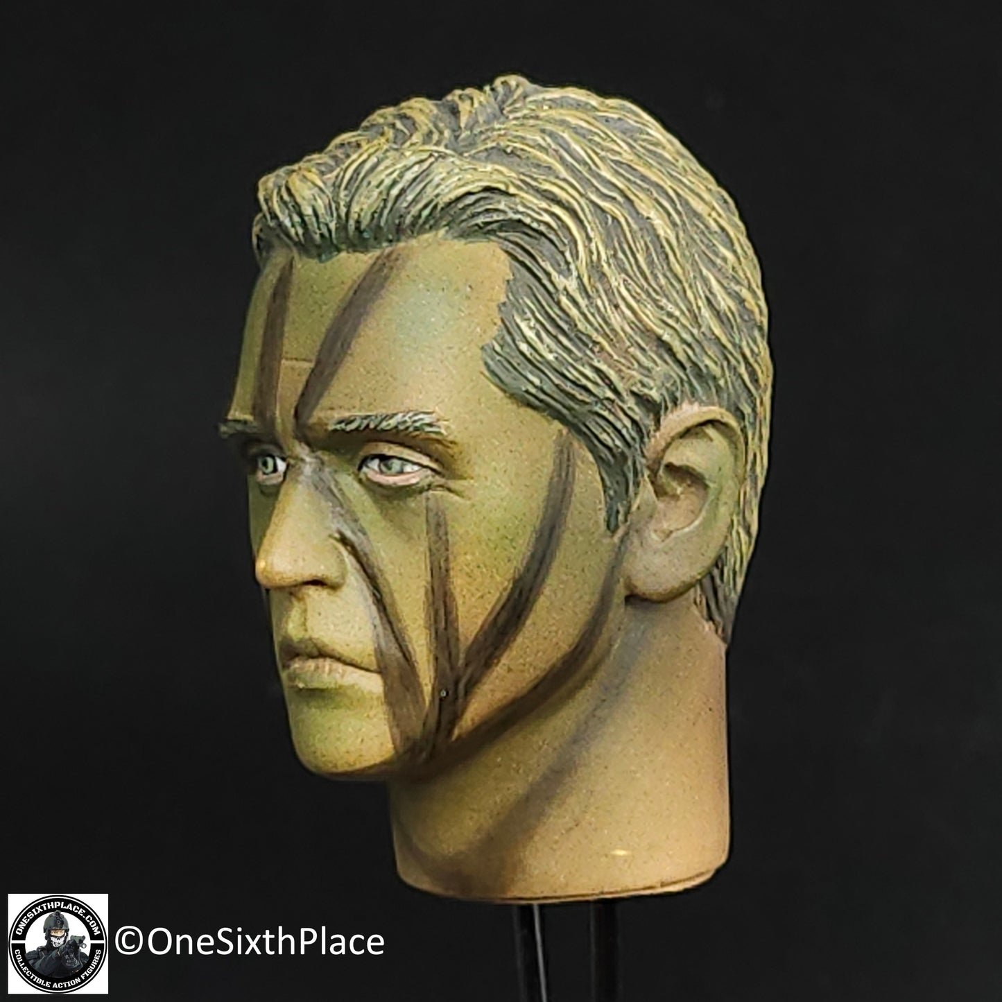 1:6 scale Toy Soldier Vietnam USMC Force Recon Camo Head Sculpt for 12" Figures