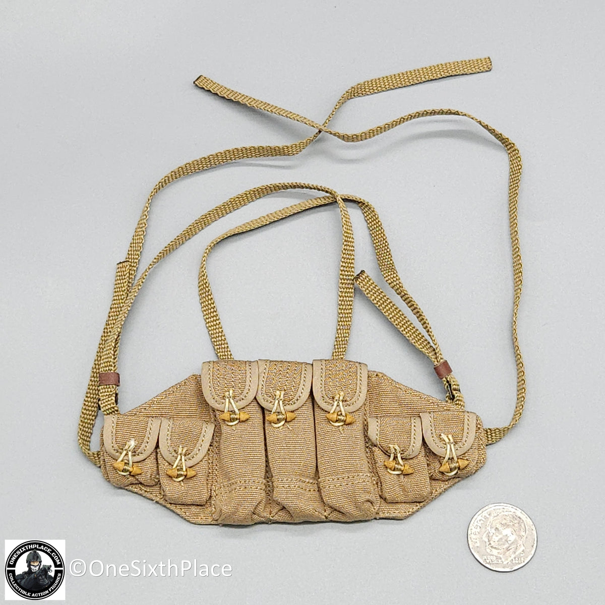 1:6 scale DiD Afghan Fighter Asad AK47 Chest Rig for 12" Figures