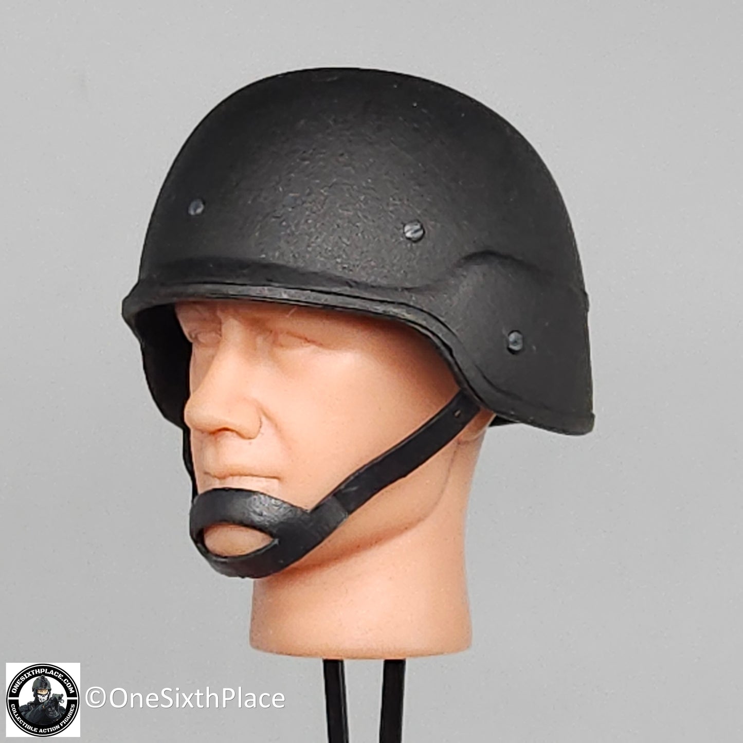 1:6 Dragon NYPD ESU SWAT Black PASGT Helmet for 12" Figures