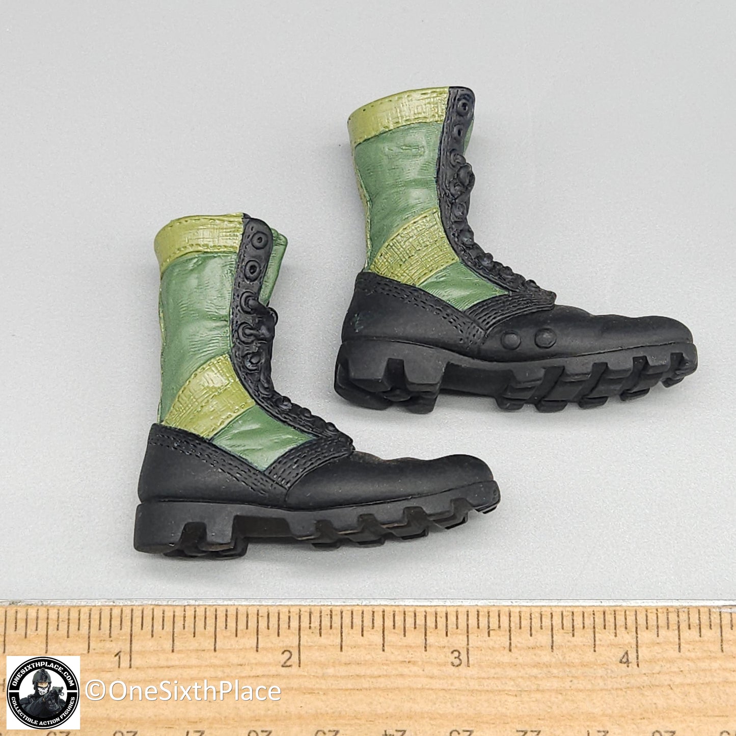 1:6 scale BBI USMC Sniper Snake Jungle Boots (Foot Type) for 12" Figures