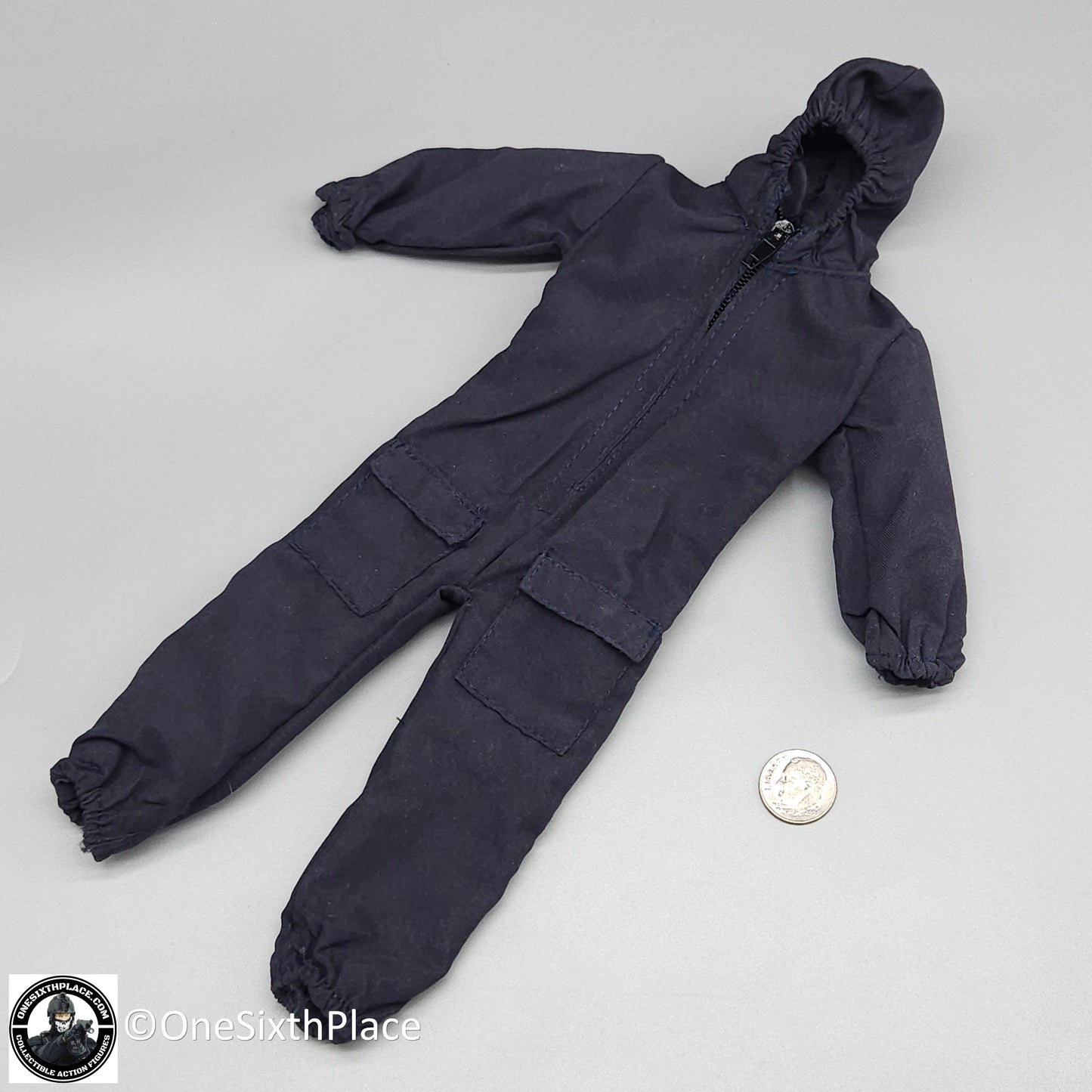 1:6 Dragon HK Police SDU Michael Blue Tactical Jumpsuit for 12" Figures