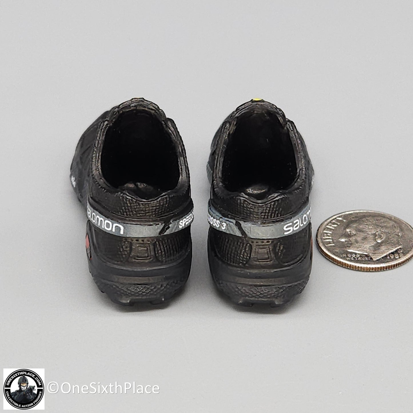 1:6 Easy & Simple 10th Special Forces Group Black Salomon Boots for 12" Figures