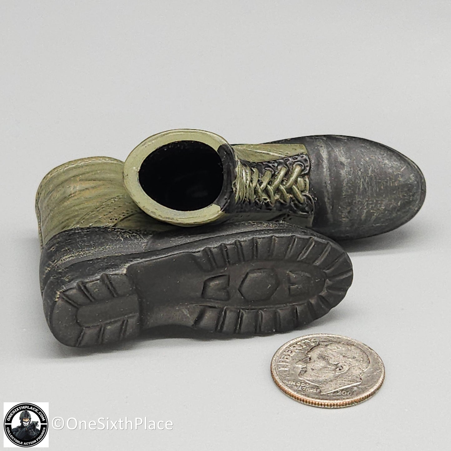1:6 scale Sideshow Platoon Vietnam Jungle Boots for 12" Figures