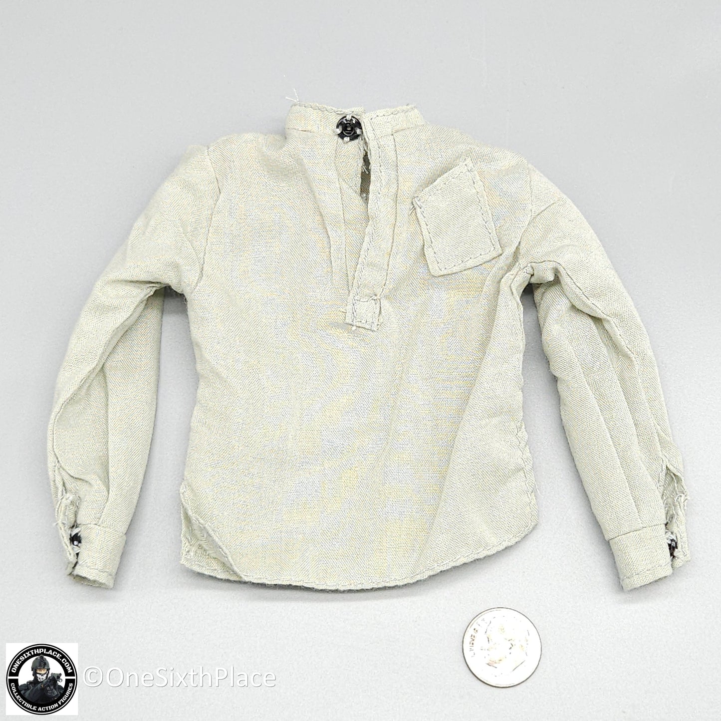 1:6 Sideshow Civil War Confederate 1st Texas Civilian Shirt for 12" Figures