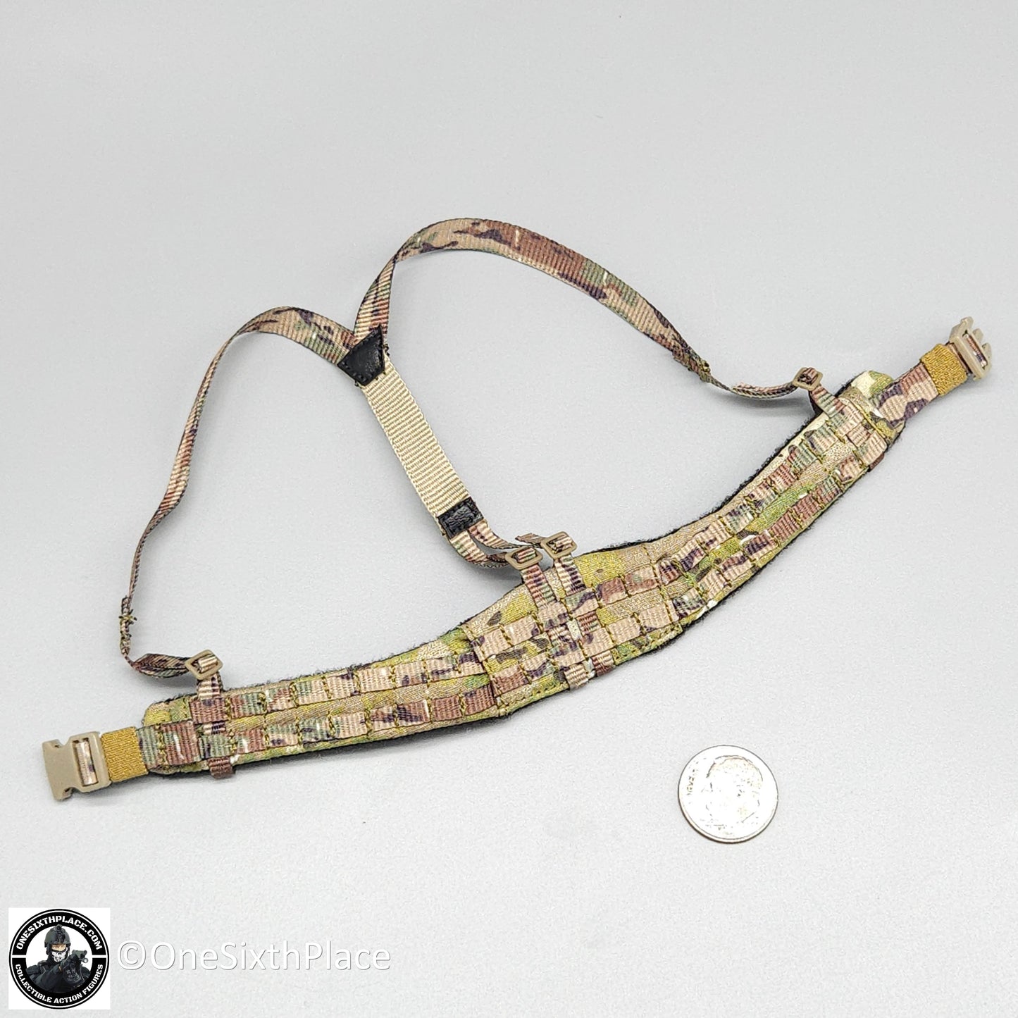 1:6 scale Easy & Simple Russian Special Operations Forces (SSO) Multicam Belt Harness for 12" Figures