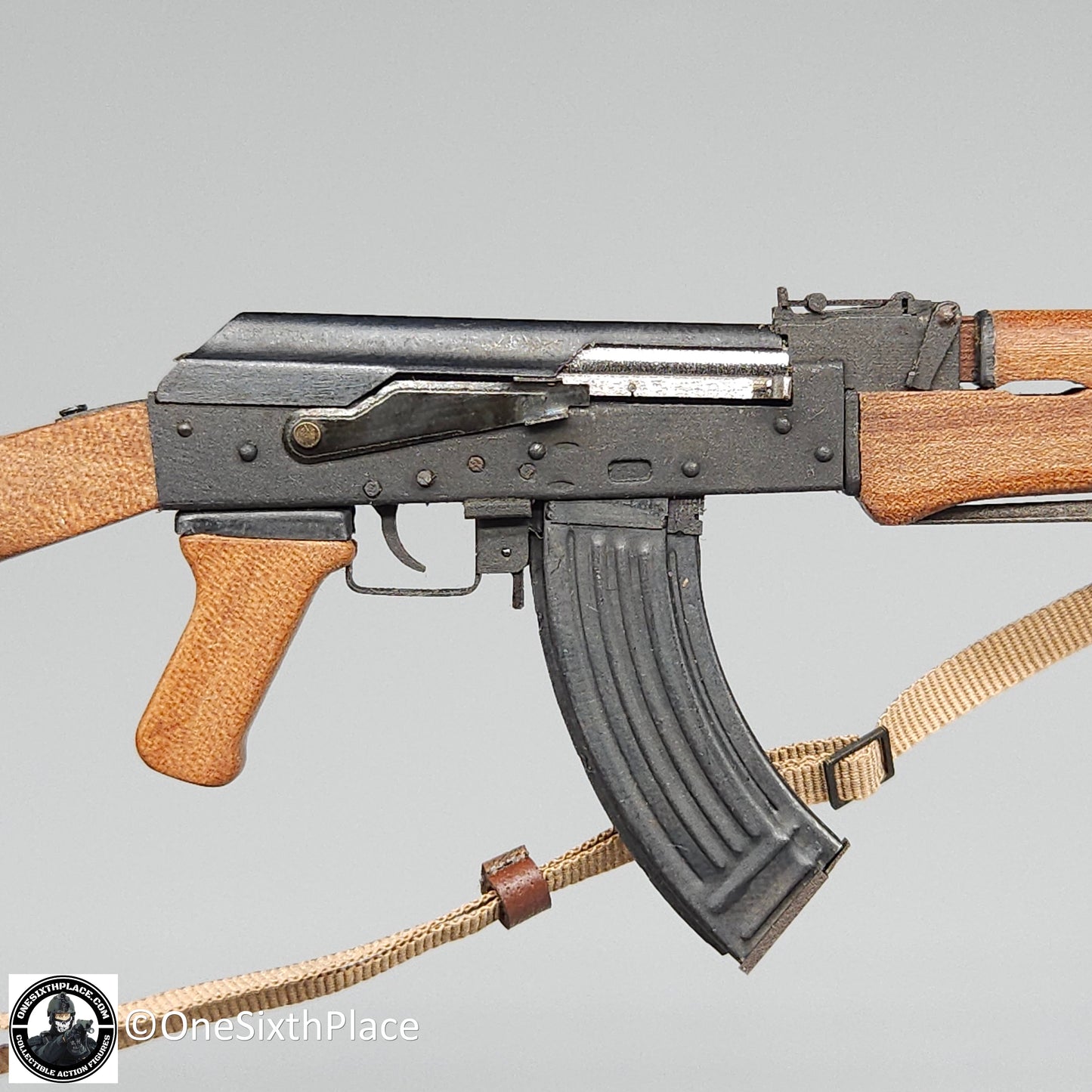 1:6 Ujindou Vietnam MACV-SOG Prairie Fire Type 56 AK 47 Wood & Metal Rifle for 12" Figures
