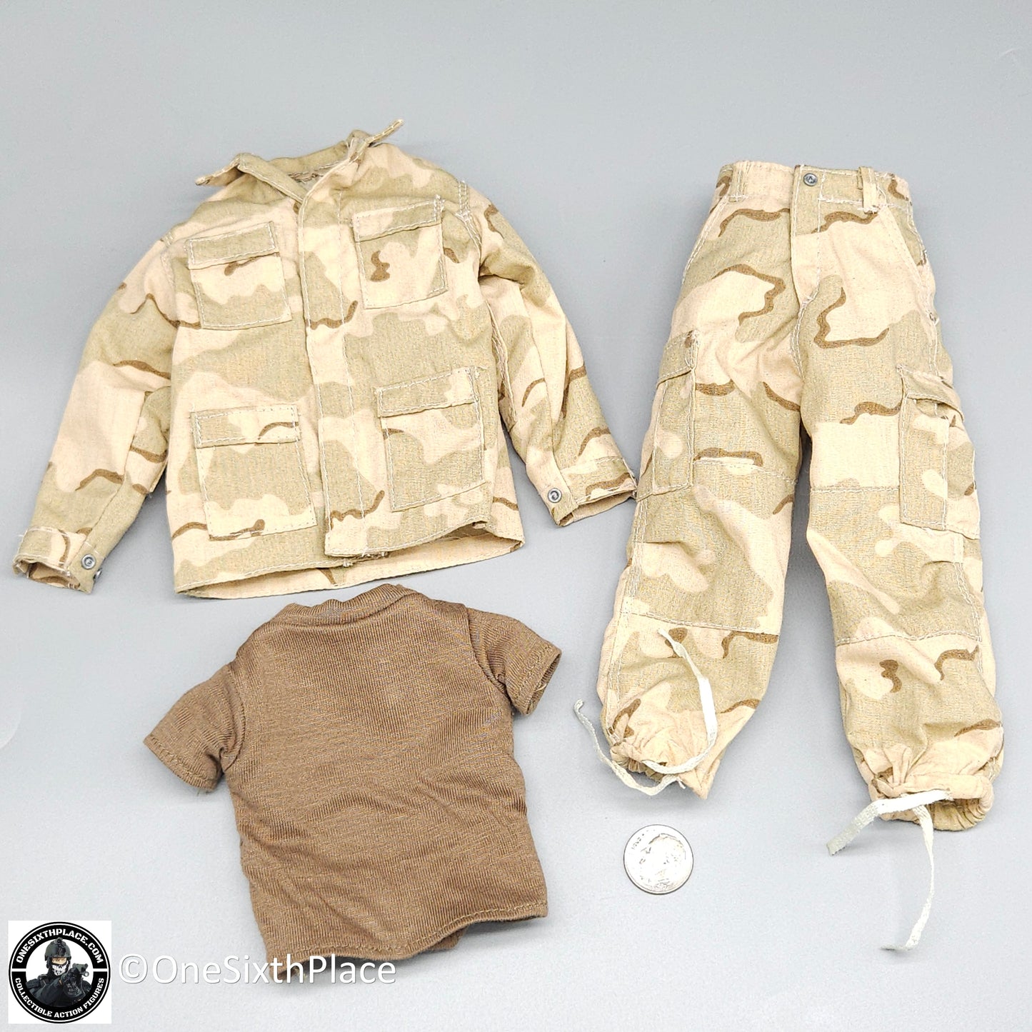 1:6 scale Dragon Kenneth Bowra Desert Camo Uniform for 12" Figures