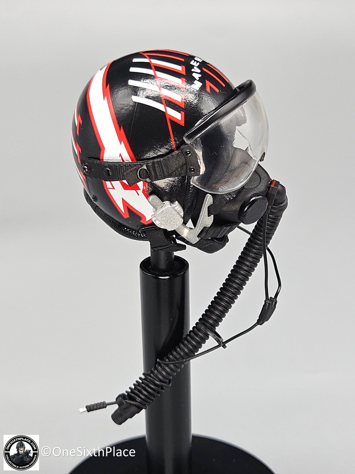 1:6 scale Shinning Toys US Navy F18 Aviator Maverick Helmet for 12" Figures