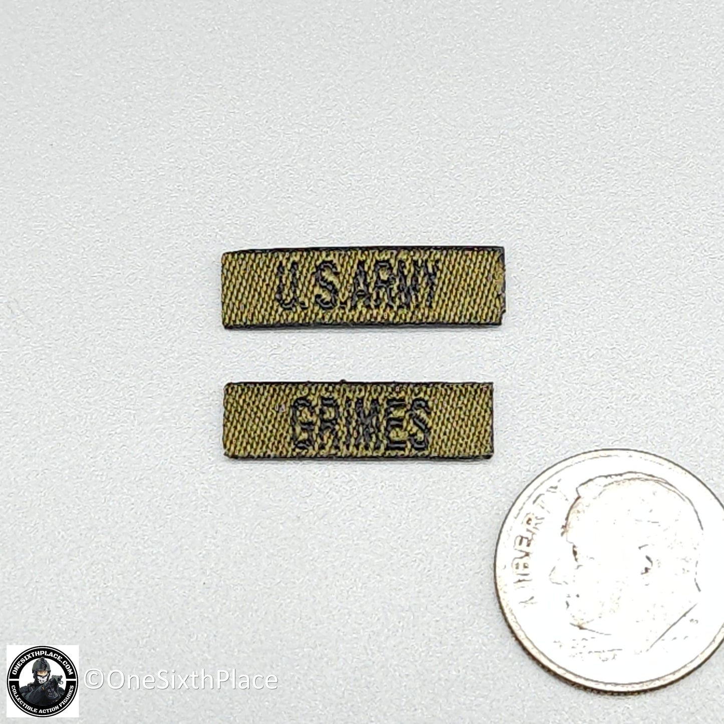 1:6 DamToys Ranger "Grimes" Uniform Patches for 12" Figures