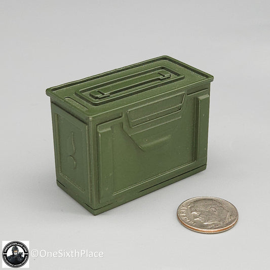 1:6 scale Ultimate Soldier .50 Cal Ammo Can Box (Solid) for 12" Figure